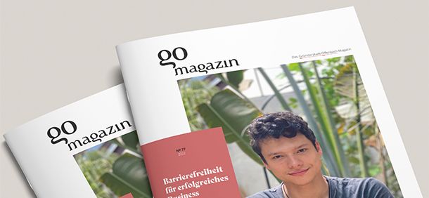 Neues Layout für das GO Magazin der Gründerstadt Offenbach